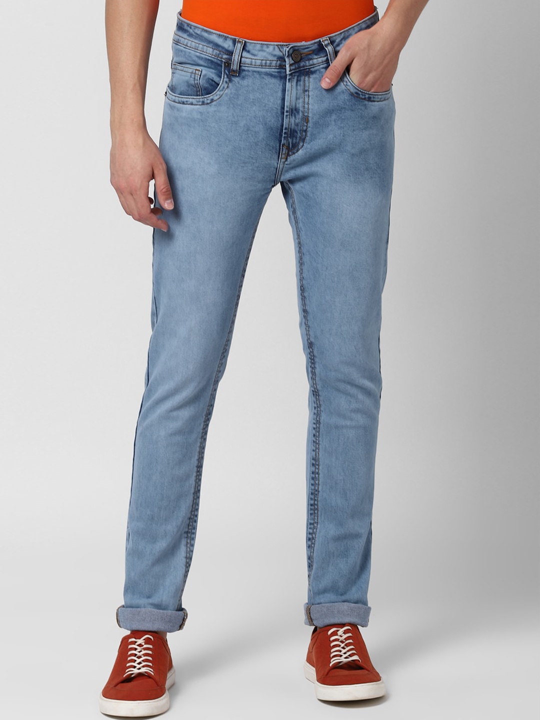 Peter England Casuals Men Blue Slim Fit Jeans
