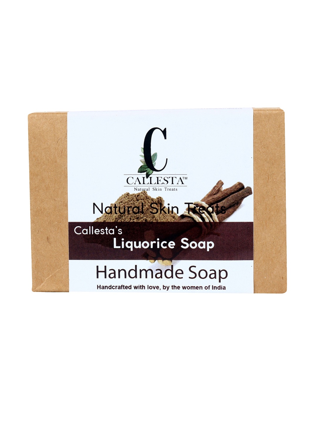 

Callesta Unisex Liquorice Skin Lightening Soap 100 g, Brown