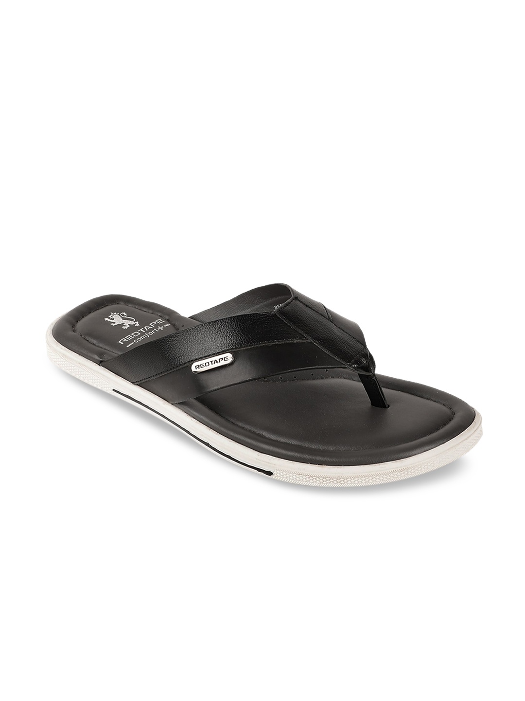 

Red Tape Men Black Sandals