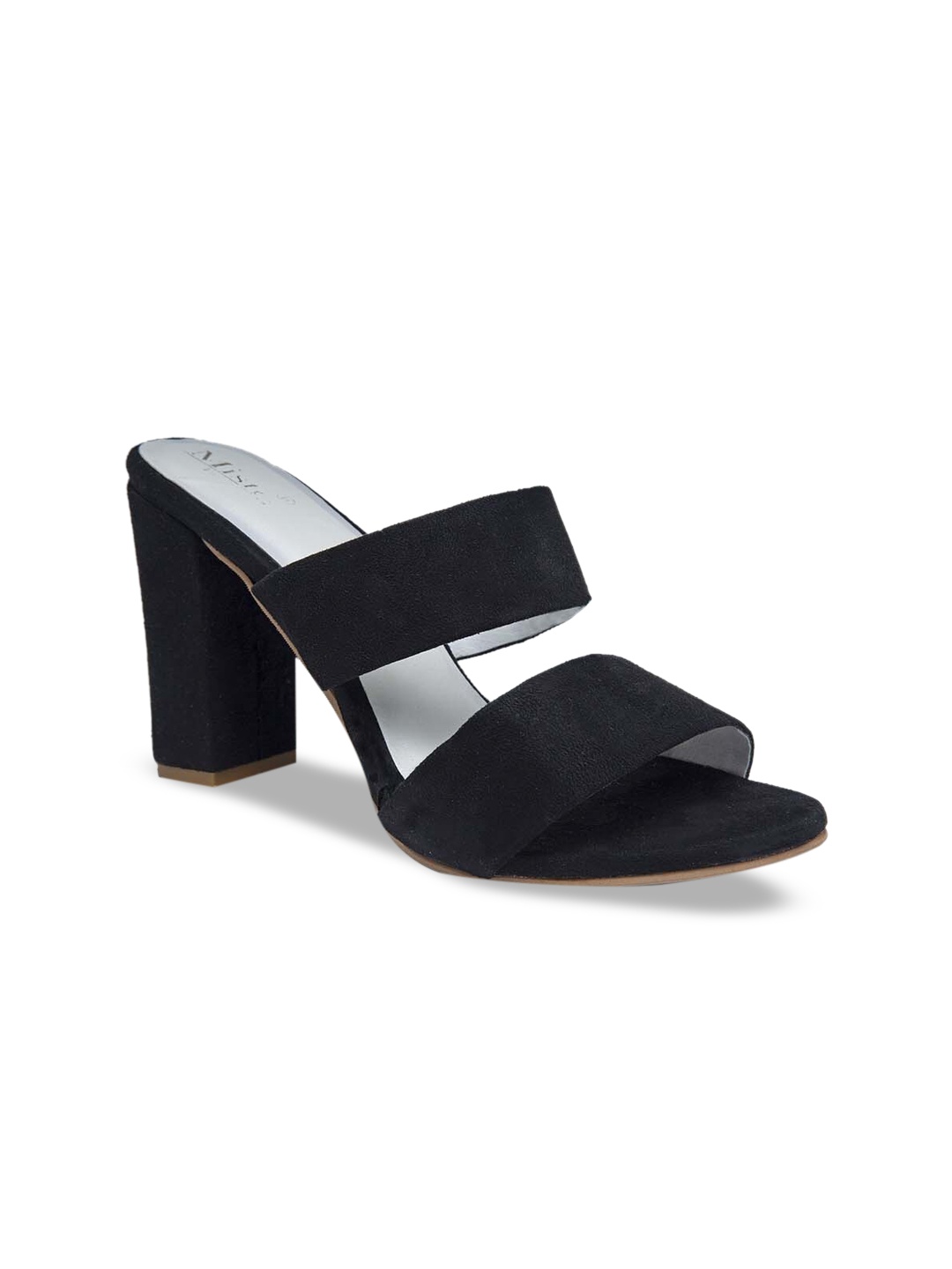

Misto Women Black Colourblocked Sandals