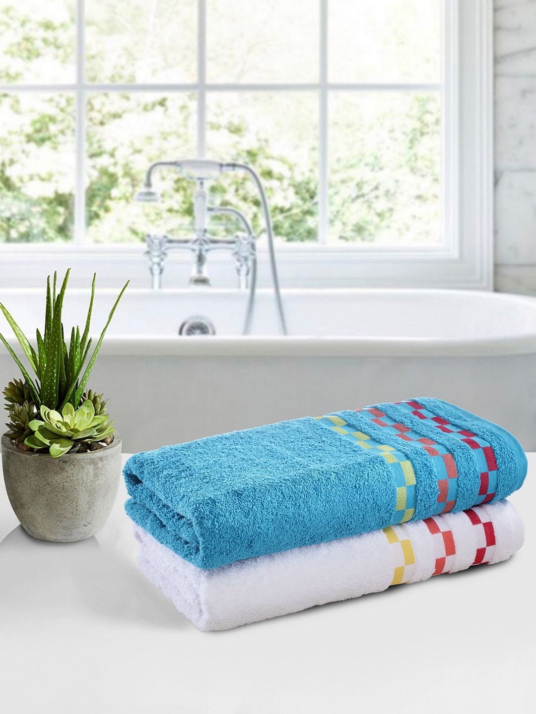 

BIANCA Set of 2 450 GSM Bath Towels, Teal