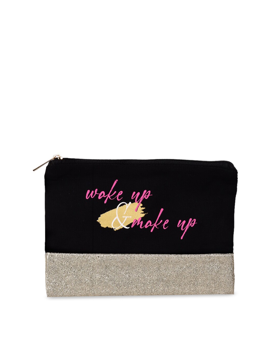 

Doodle Women Black & Golden Travel Pouch