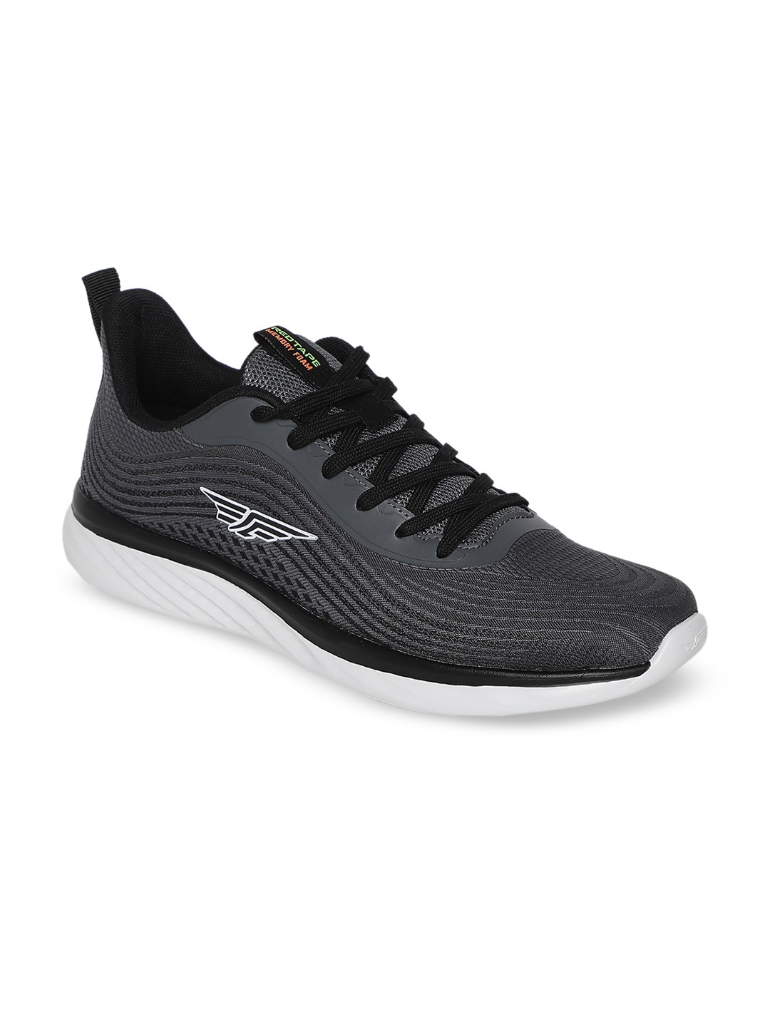 

Red Tape Men Grey Mesh Walking Shoes