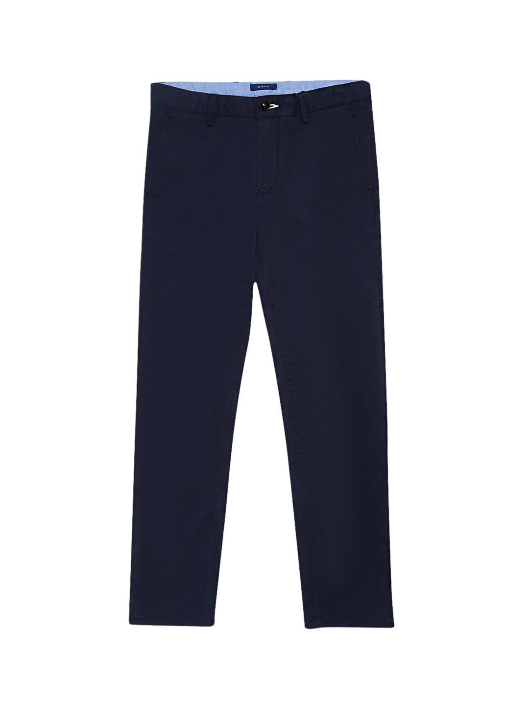 

GANT Boys Navy Blue Slim Fit Solid Chinos
