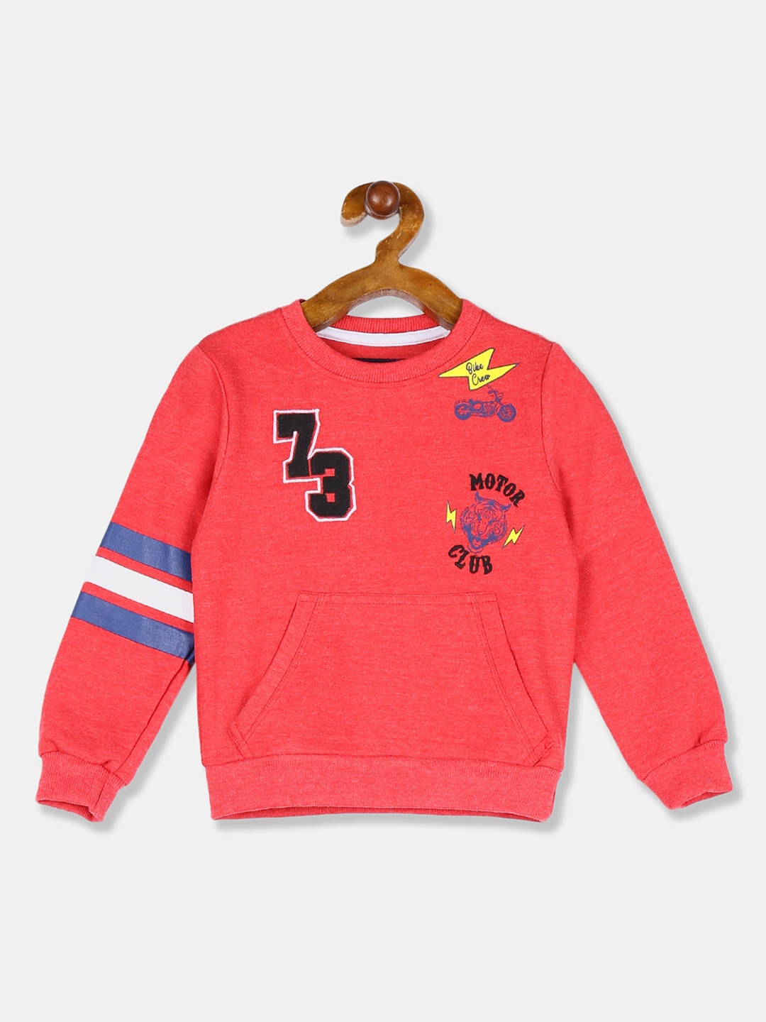 

Cherokee Boys Red Printed Sweatshirt