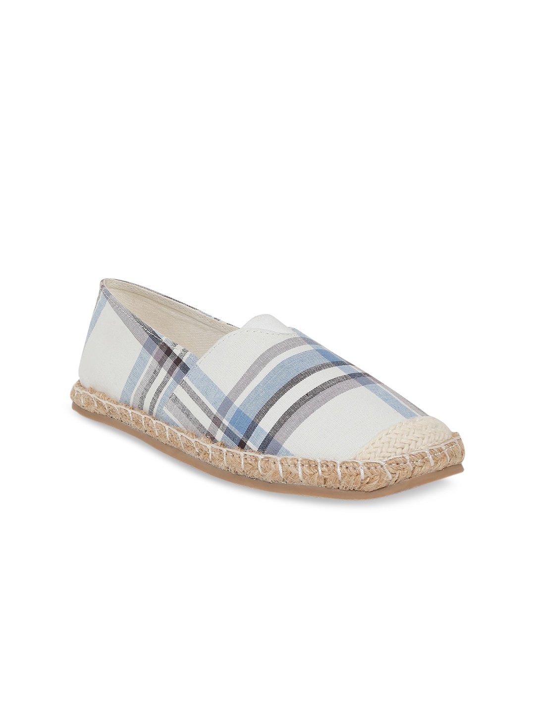 

People women woven design espadrilles, White