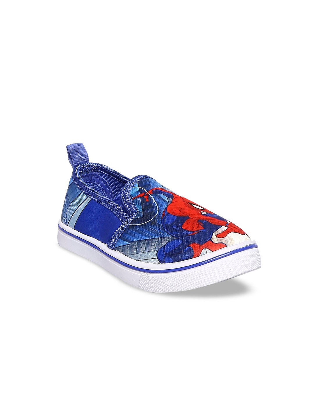 

Pantaloons junior boys printed slip-on sneakers, Blue
