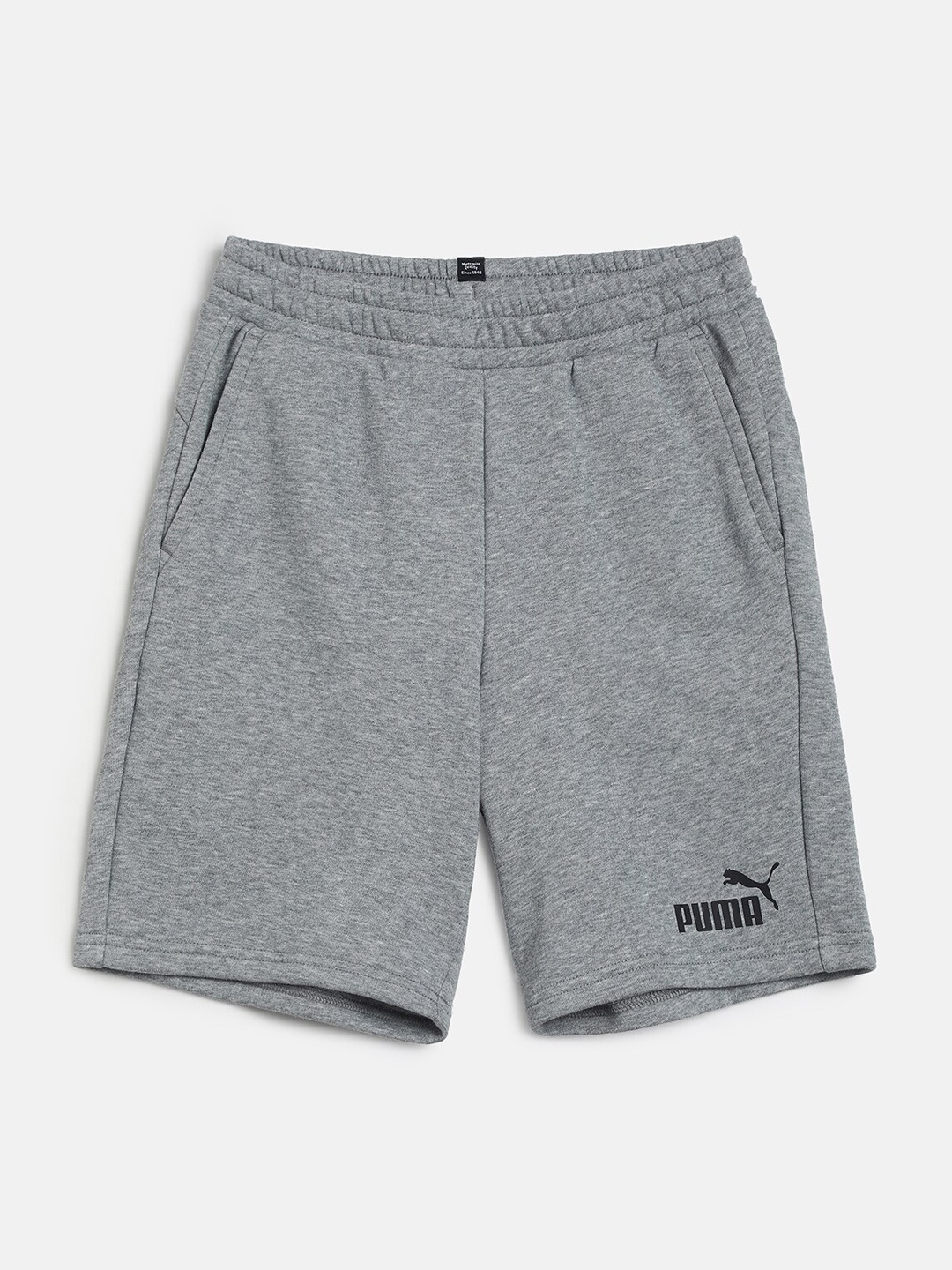 

Puma Boys Grey Solid ESS Sweat Shorts B