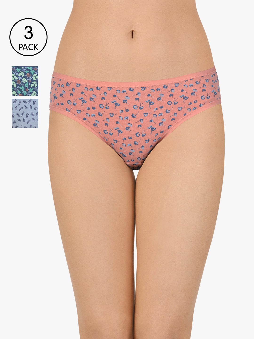 

Amante Women Pack of 3 Assorted Bikini Briefs PPK33102