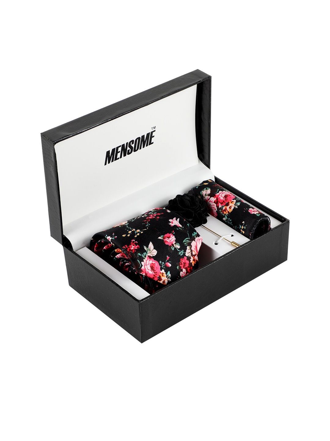 

MENSOME Men Black & Pink Accessory Gift Set