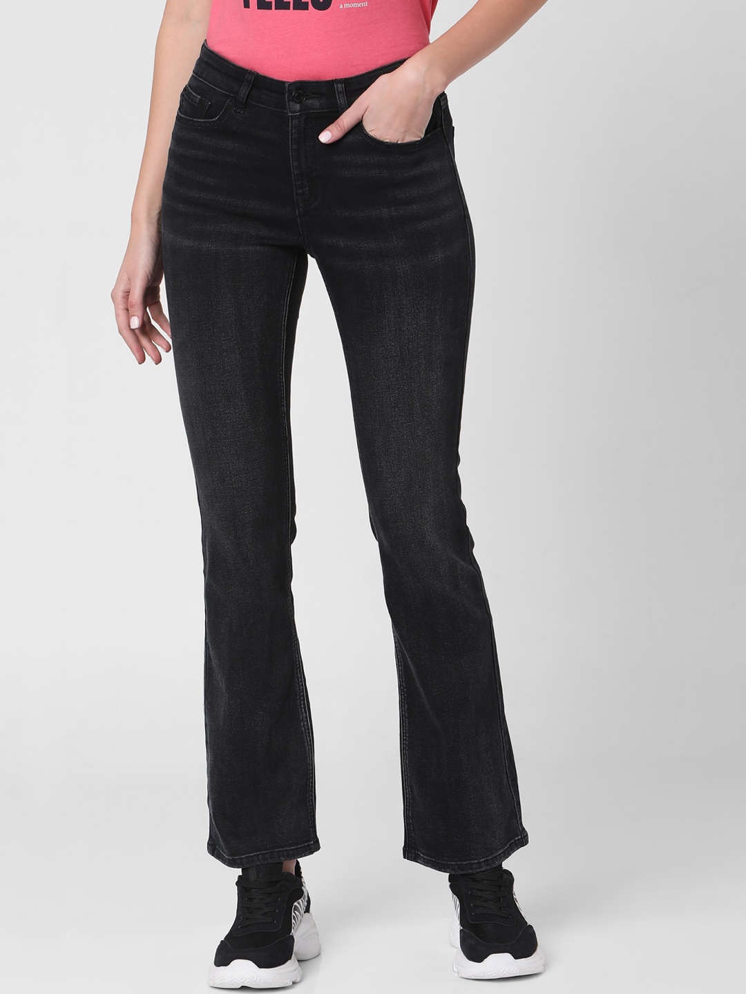 

Vero Moda Women Grey Skinny Fit Jeans