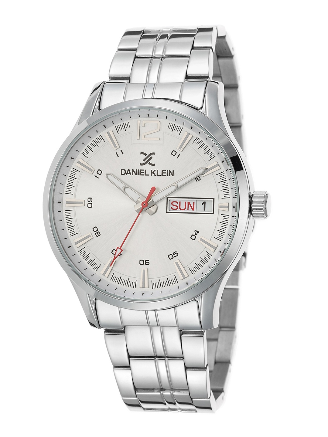 

Daniel Klein Men Silver-Toned Analogue Watch DK.1.12420-1