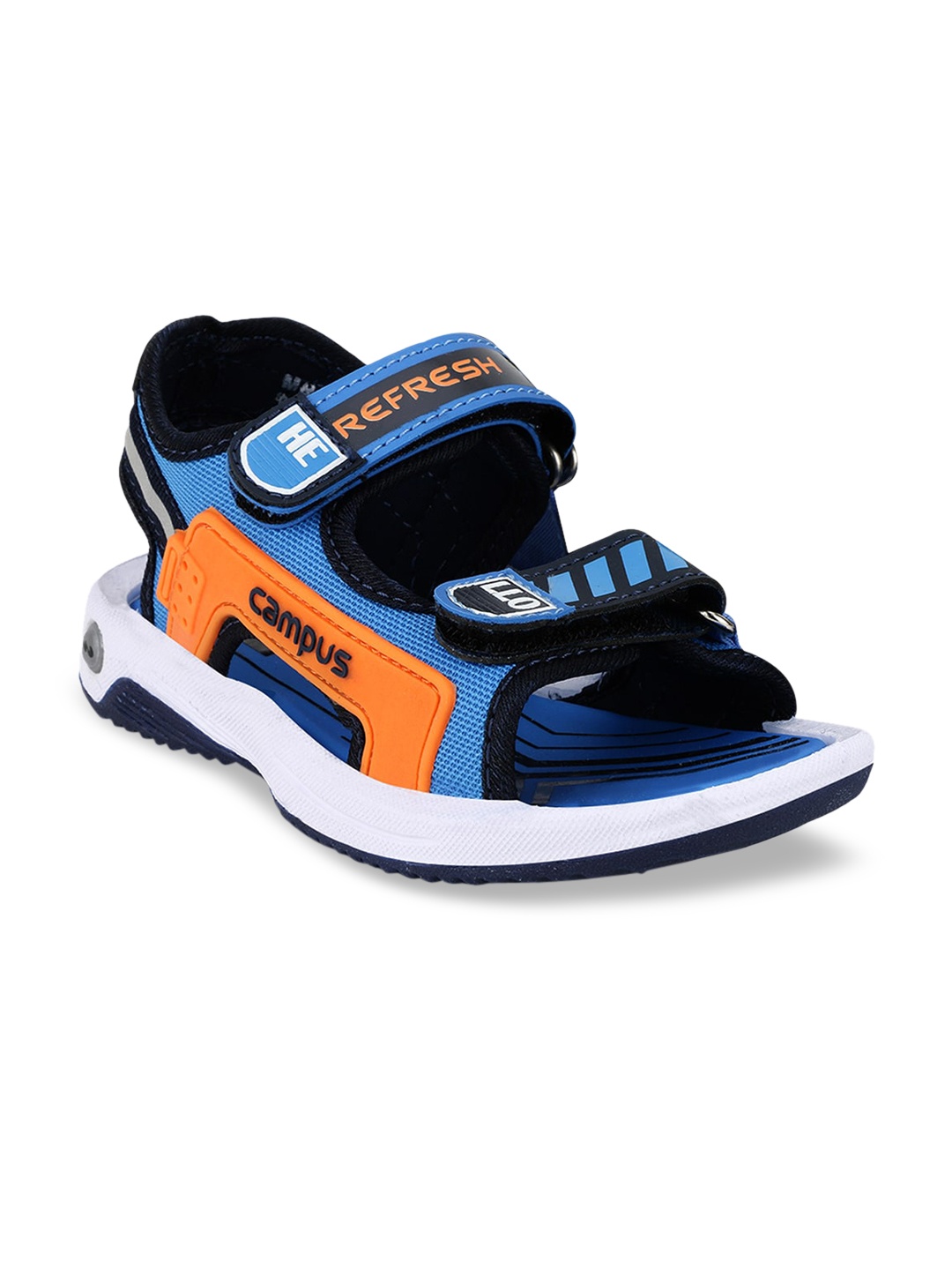 

Campus Unisex Kids Blue & Orange Comfort Sandals