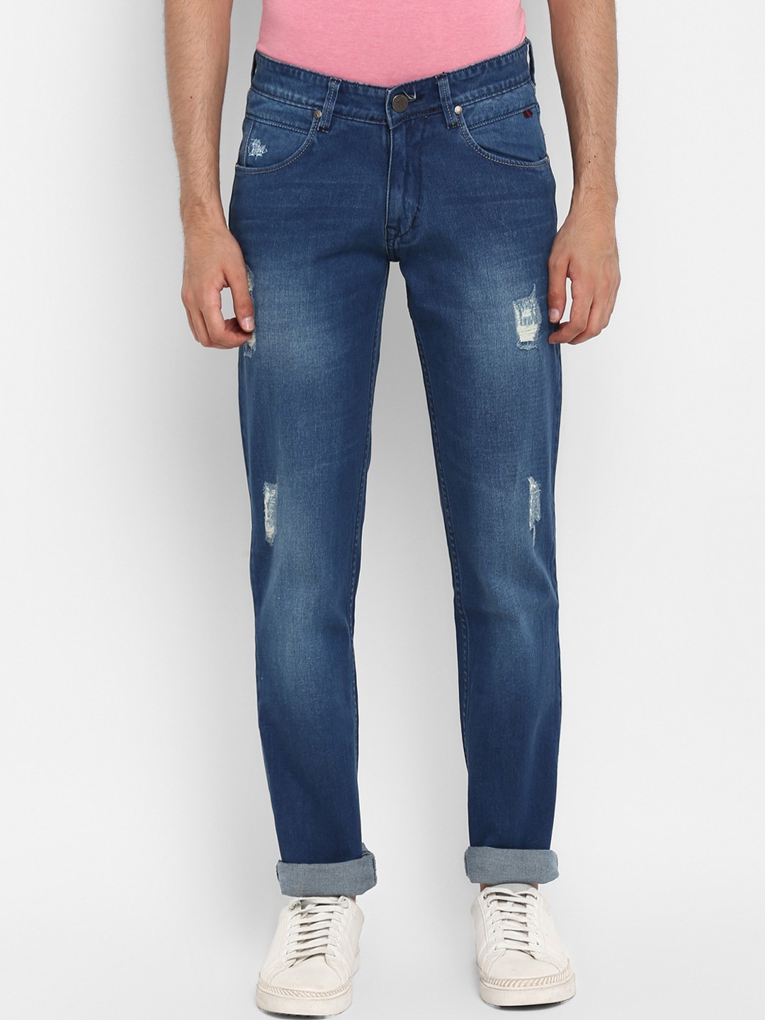 

Cantabil Men Blue Slim Fit Jeans