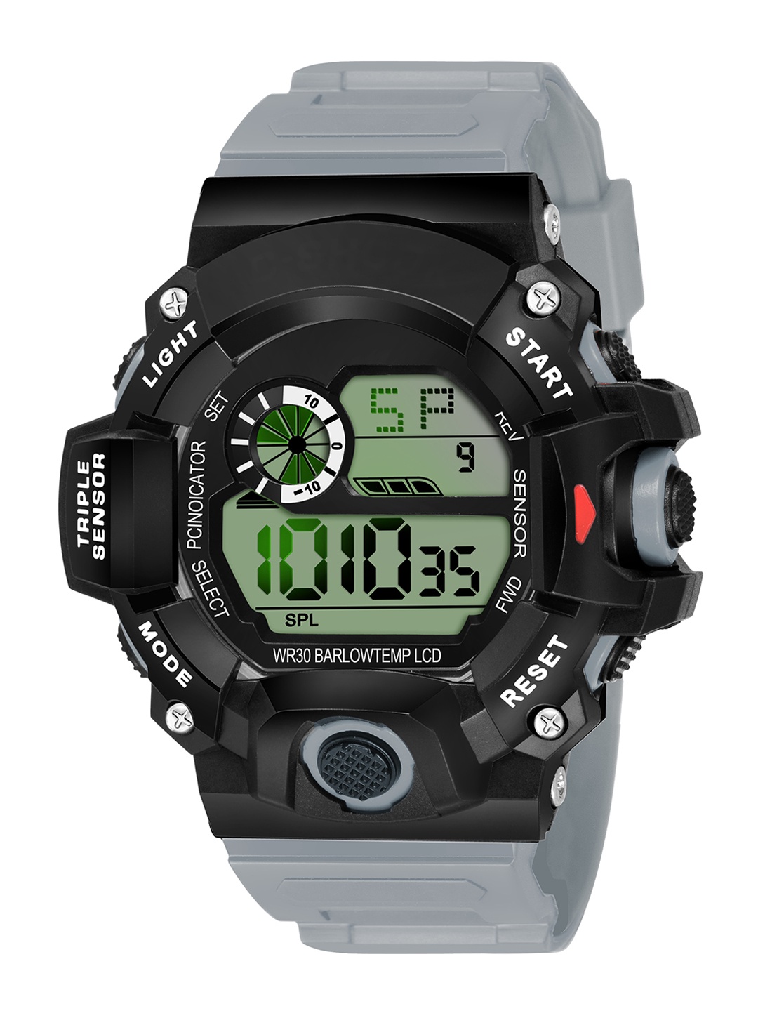 

SWADESI STUFF Unisex Kids Grey Digital Watch