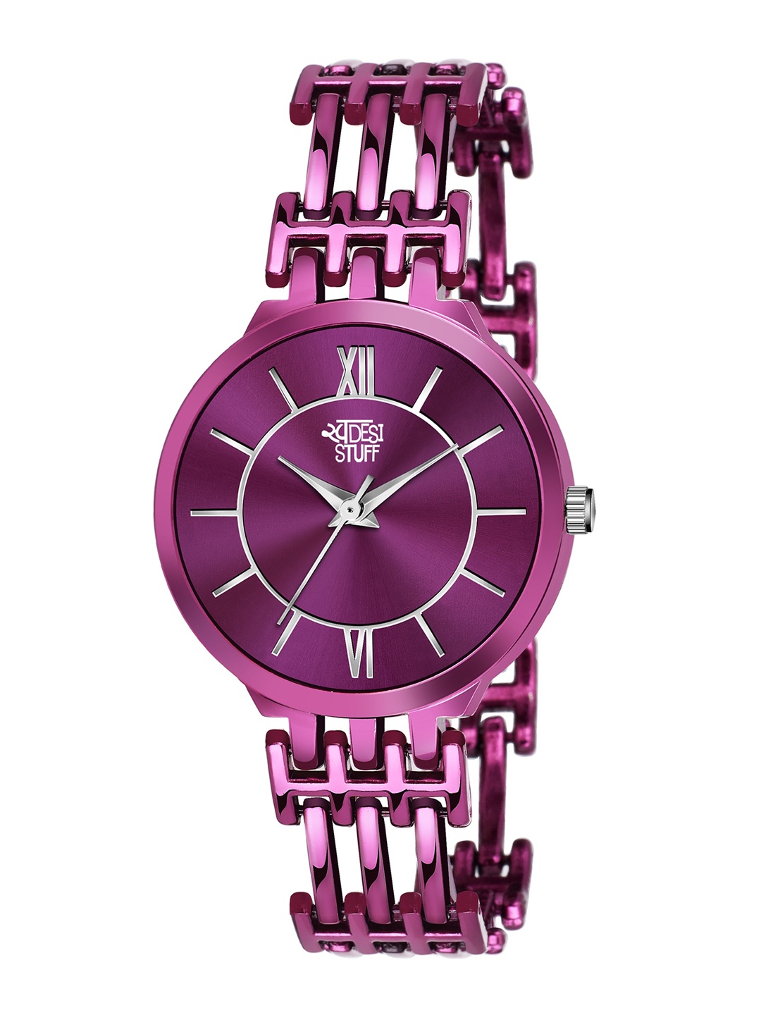 

SWADESI STUFF Girls Purple Analogue Watch SDS 124
