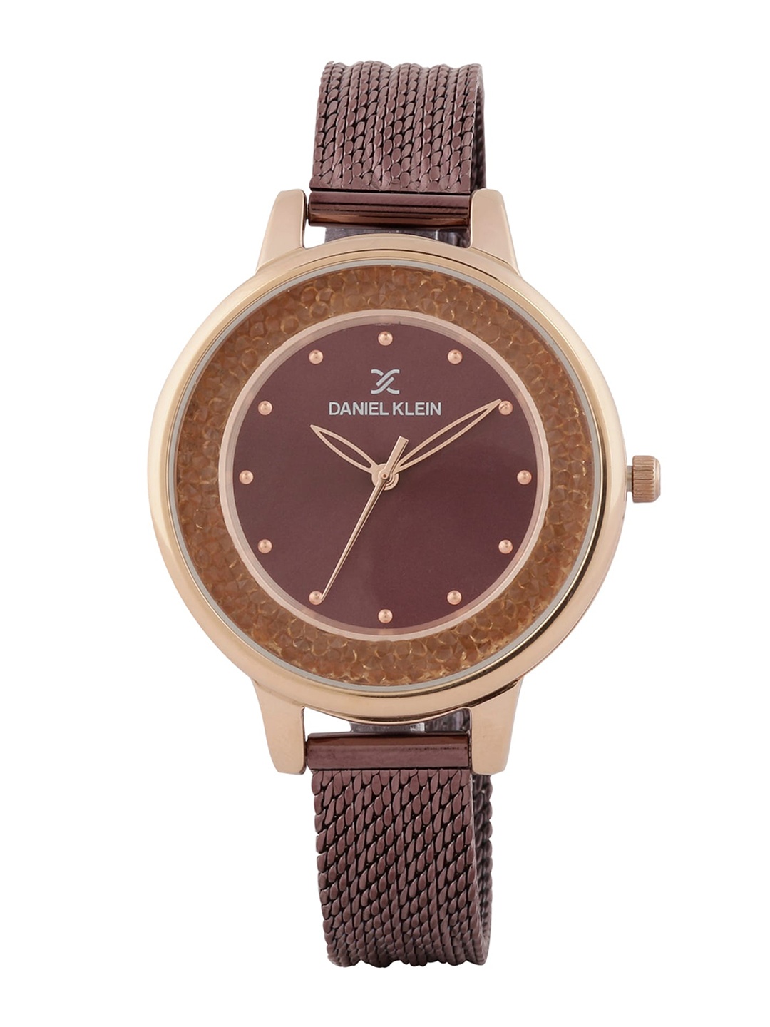 

Daniel Klein Men Brown Analogue Watch DK.1.12404-5