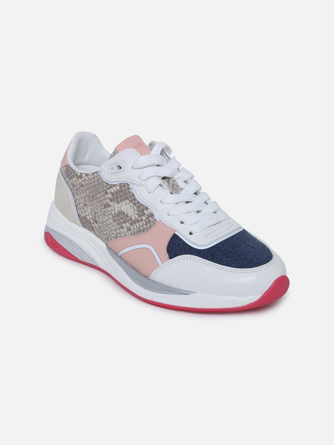 

ALDO Women Multicoloured Colourblocked Sneakers, Multi