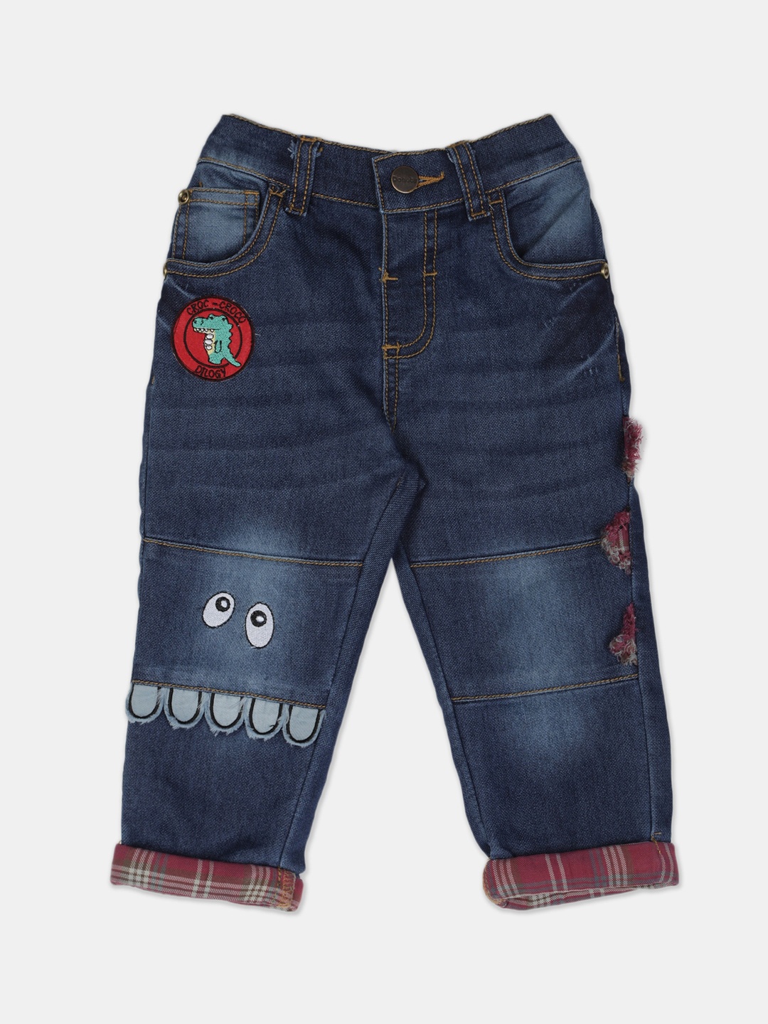 

Donuts Boys Blue Regular Fit Jeans