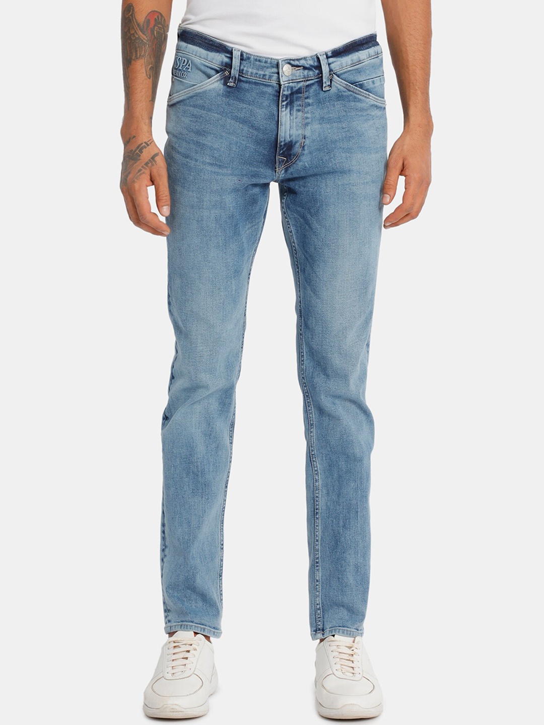 U.S. Polo Assn. Denim Co. Men Blue Slim Fit Jeans