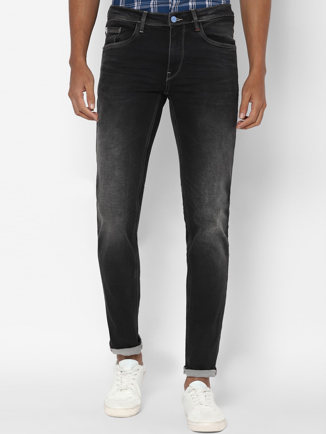 

Allen Solly Men Black Skinny Fit Jeans