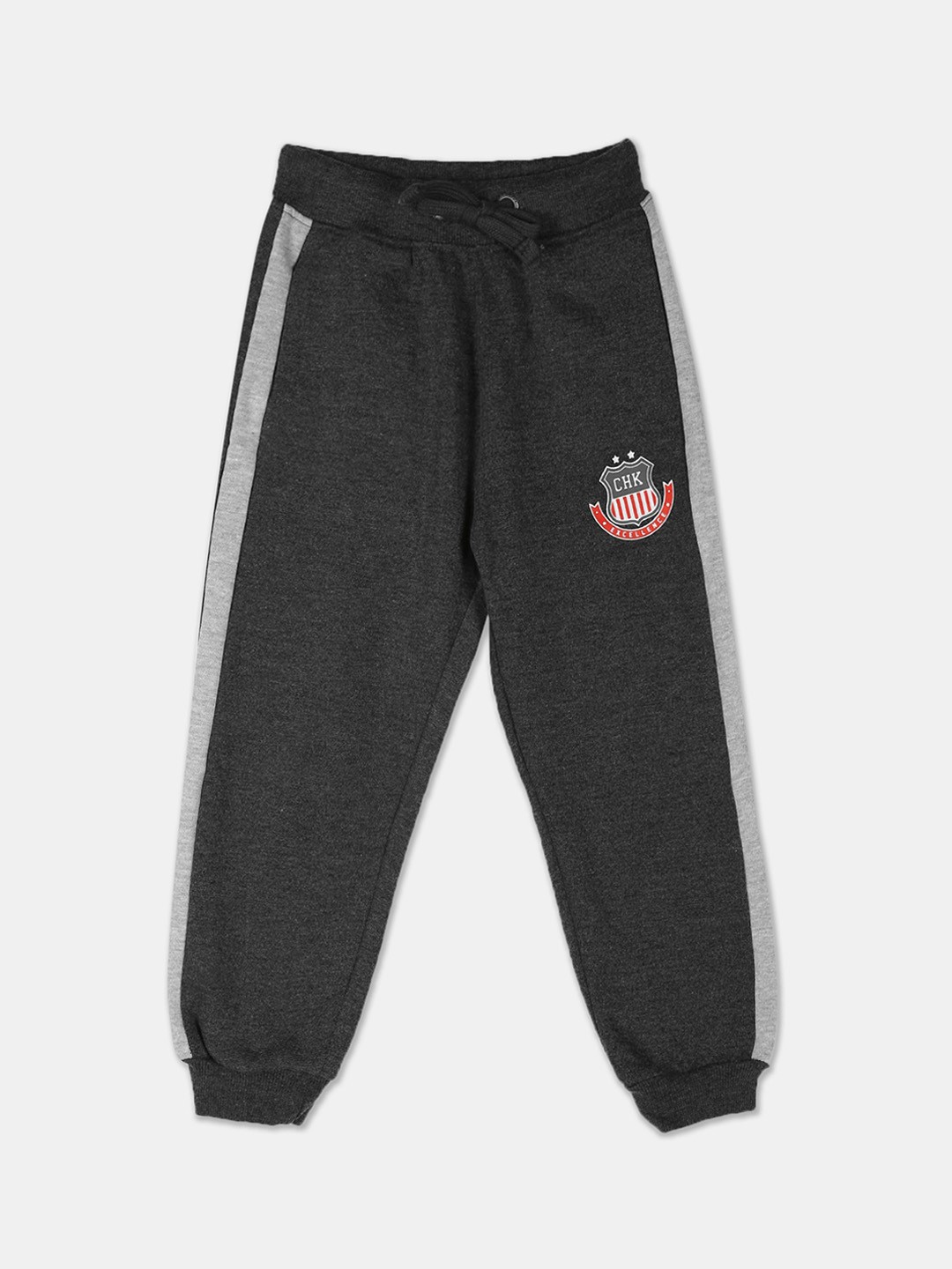 

Cherokee Boys Charcoal Grey Solid Joggers