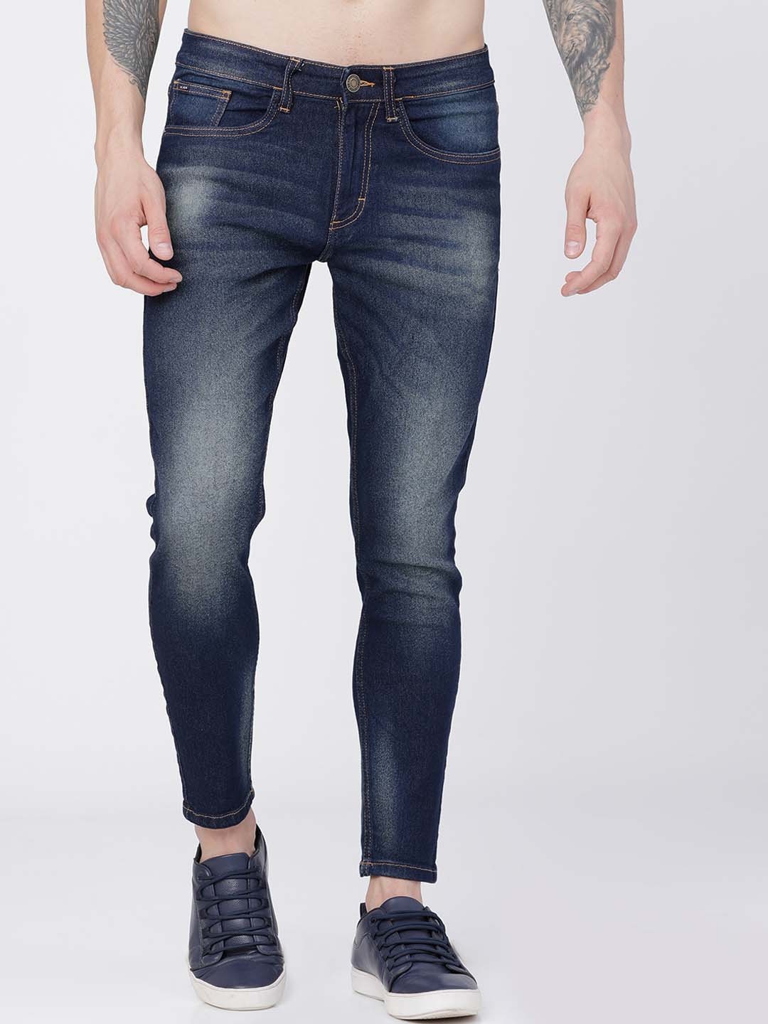 

HIGHLANDER Men Blue Tapered Fit Jeans