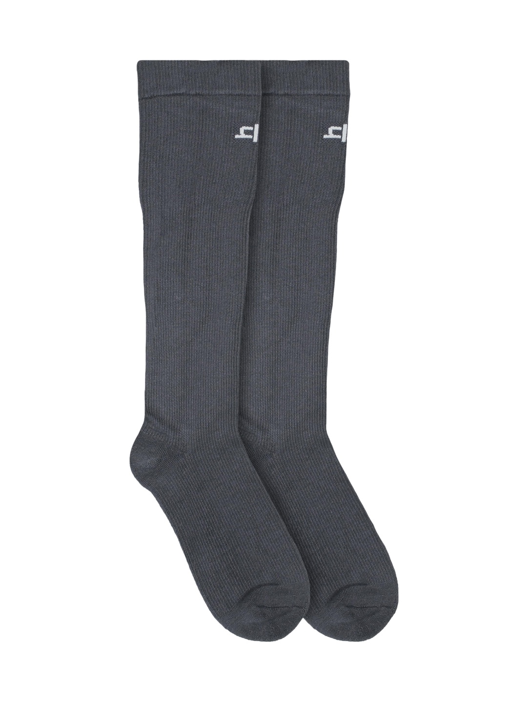 

Heelium Grey Solid Anti-Odour Bamboo Knee-Length Socks