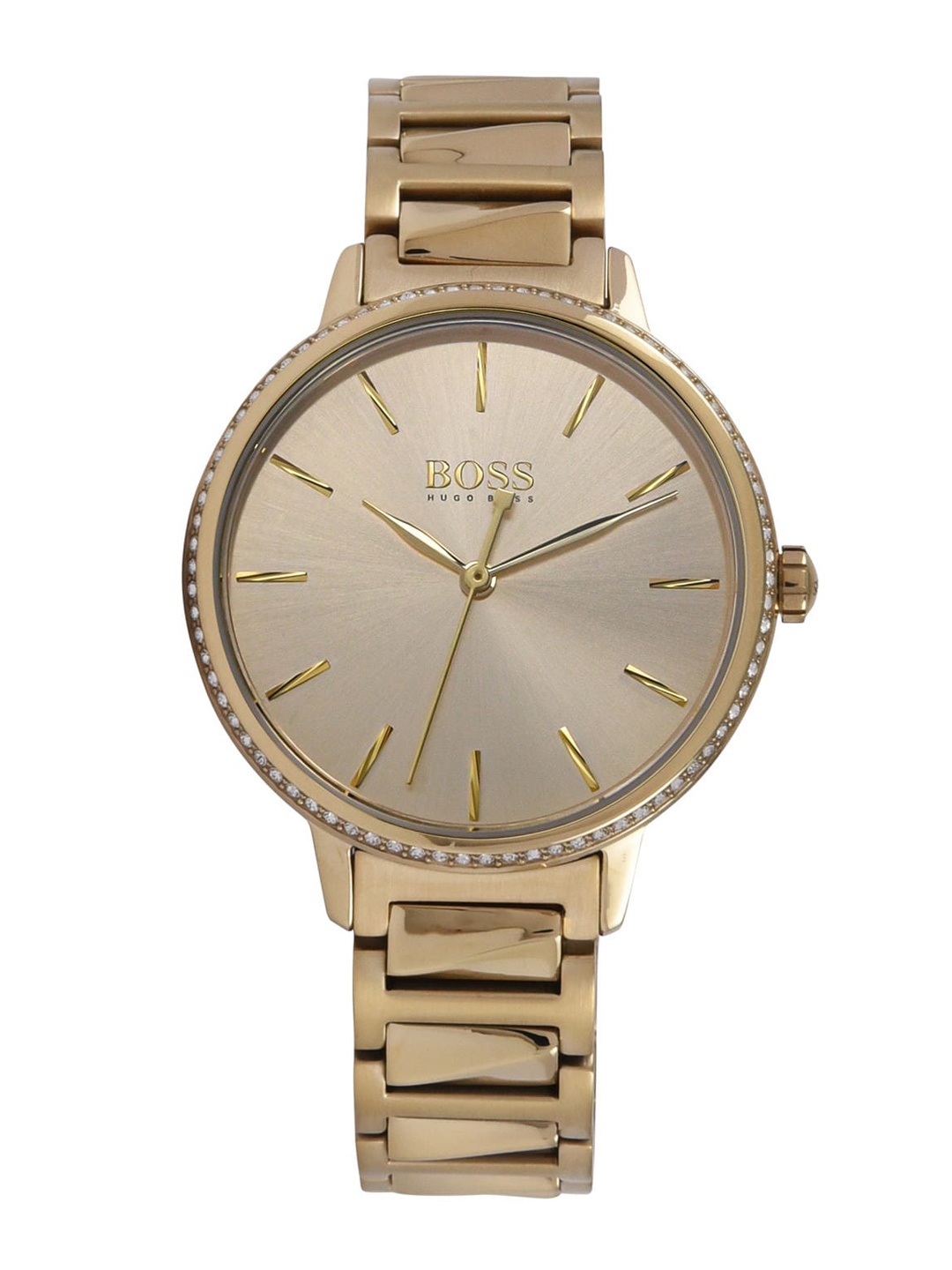

Hugo Boss Women Yellow Analogue Watch 1502541