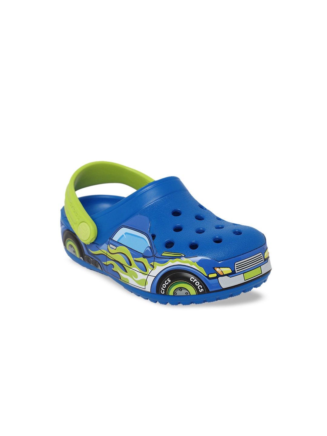 

Crocs Funlab Boys Blue Printed Clogs