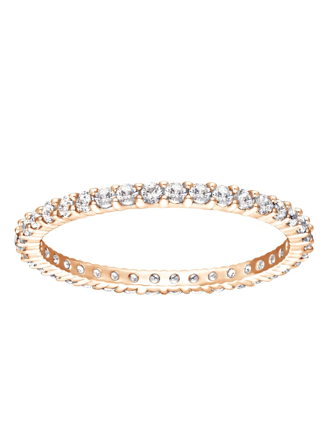 

SWAROVSKI White & Gold-Toned Crystal-Studded Finger Ring