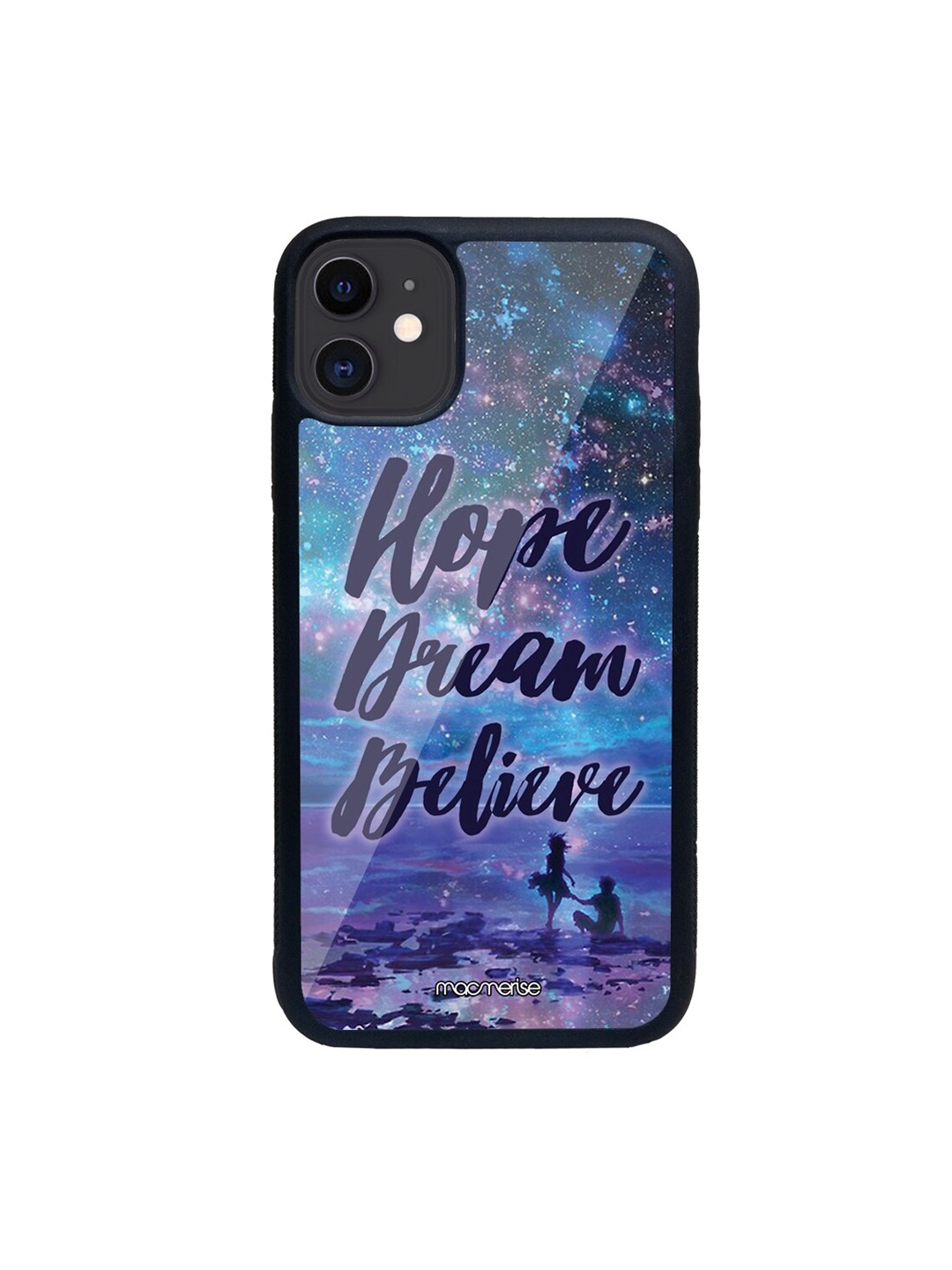 

macmerise Black & Blue Hope Dream Believe iPhone 11 Back Case