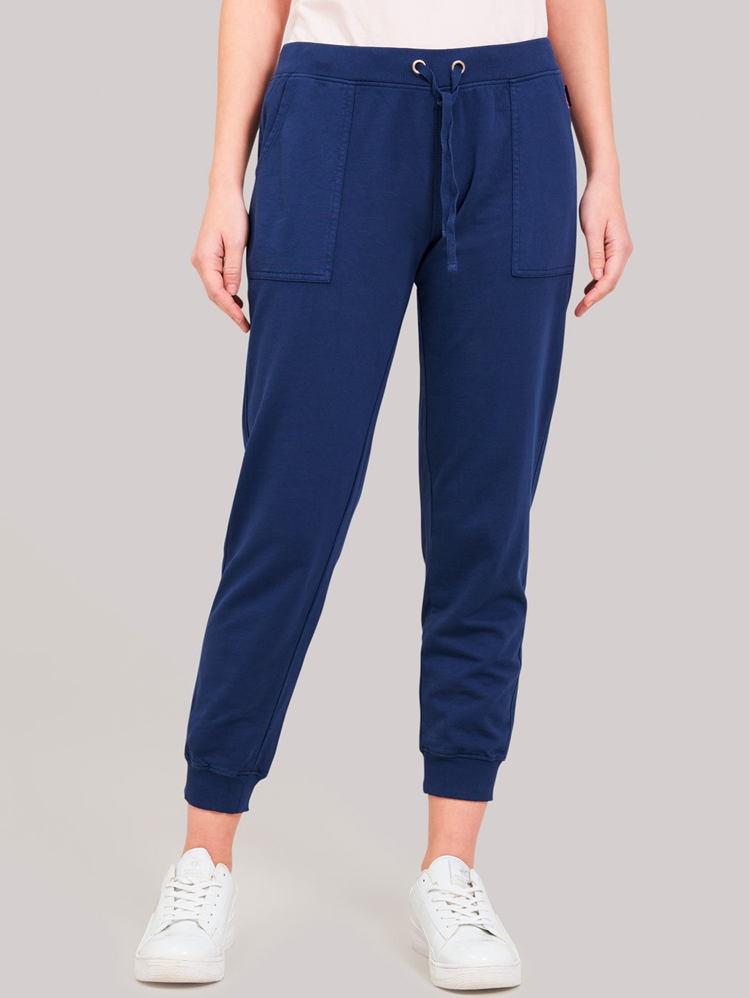 

Beverly Hills Polo Club Women Blue Solid Joggers