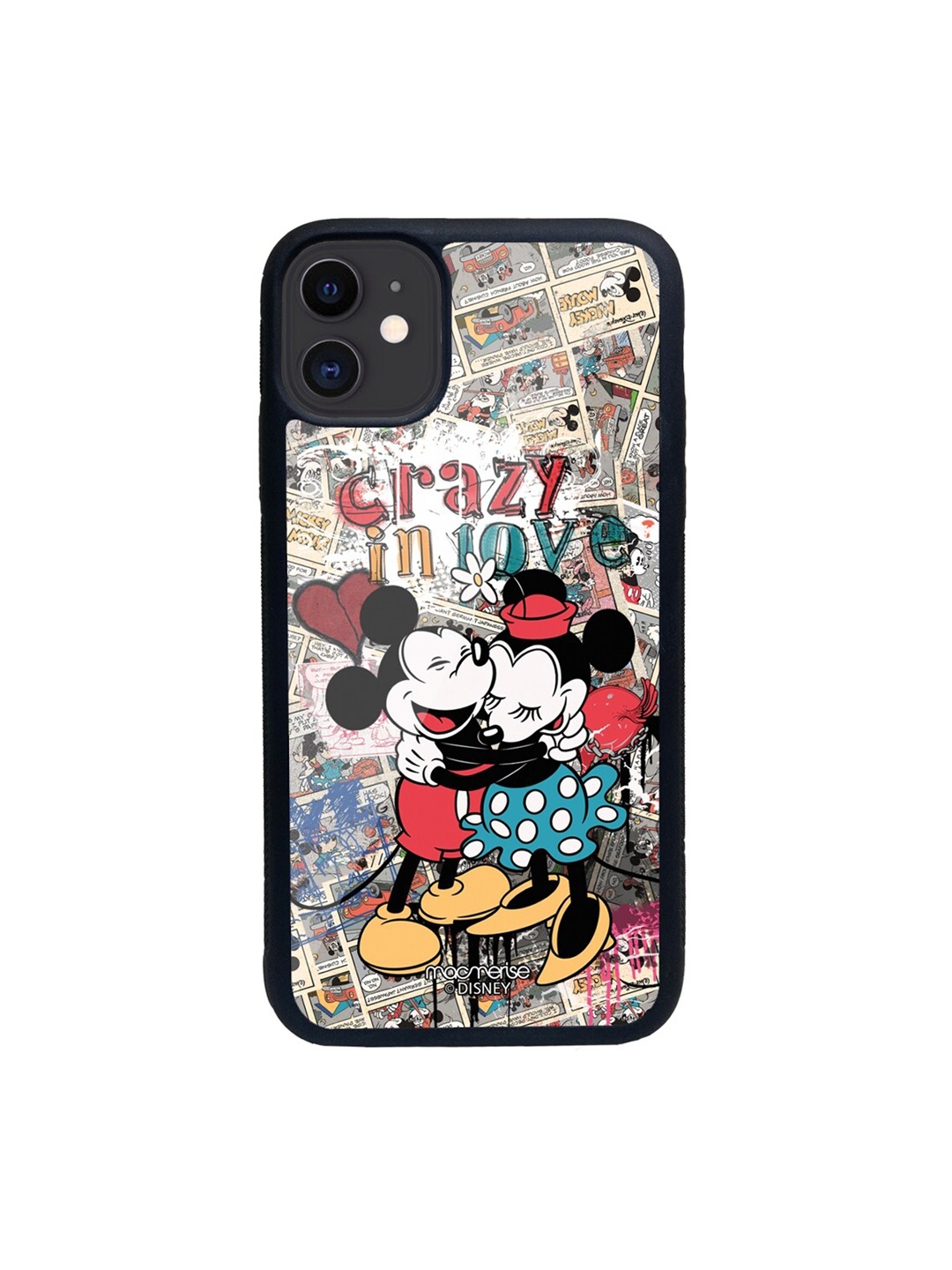 

macmerise Black & White Crazy in love iPhone 11 Back Case
