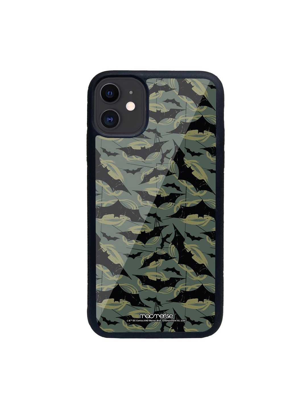 

macmerise Black & Grey Batman Mashup Printed iPhone 11 Phone Case