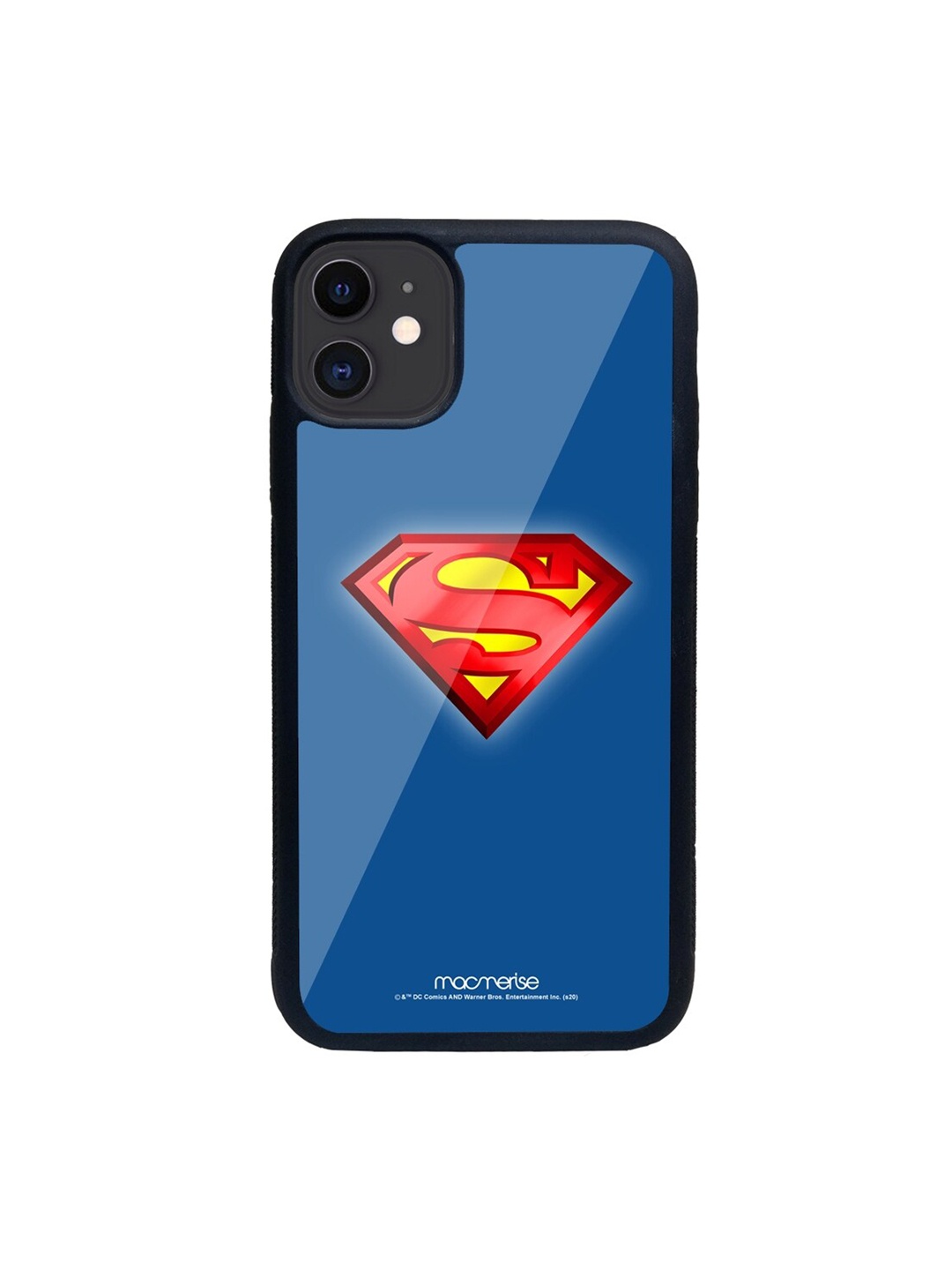 

macmerise Blue & Red Logo Superman iPhone 11 Back Case
