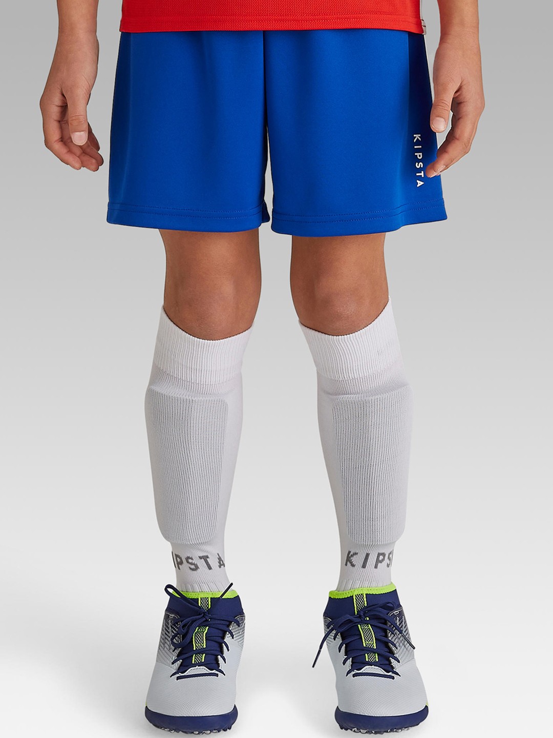

Kipsta By Decathlon Kids Blue Essential Quick Drying Football Shorts, Navy blue
