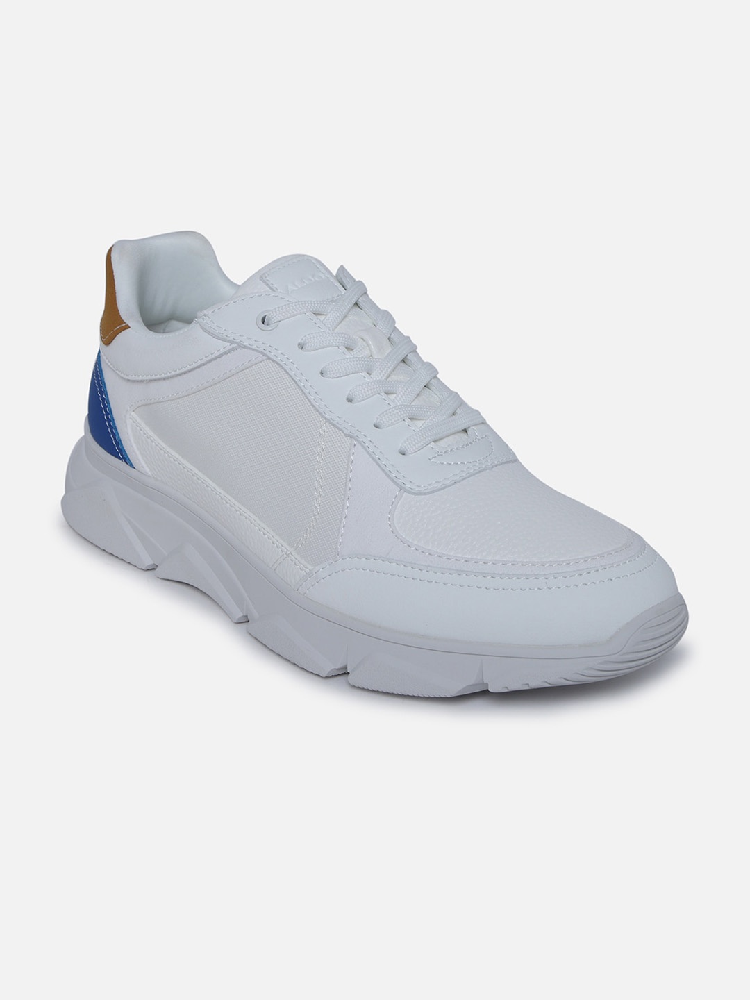 

ALDO Men White Colourblocked Sneakers