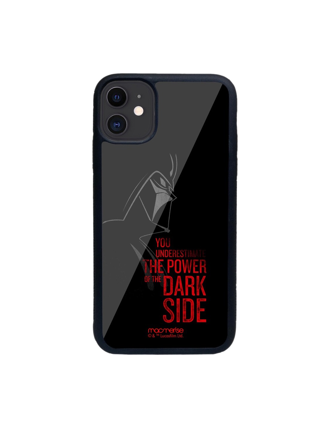 

macmerise Black & Red The Dark Side iPhone 11 Back Case