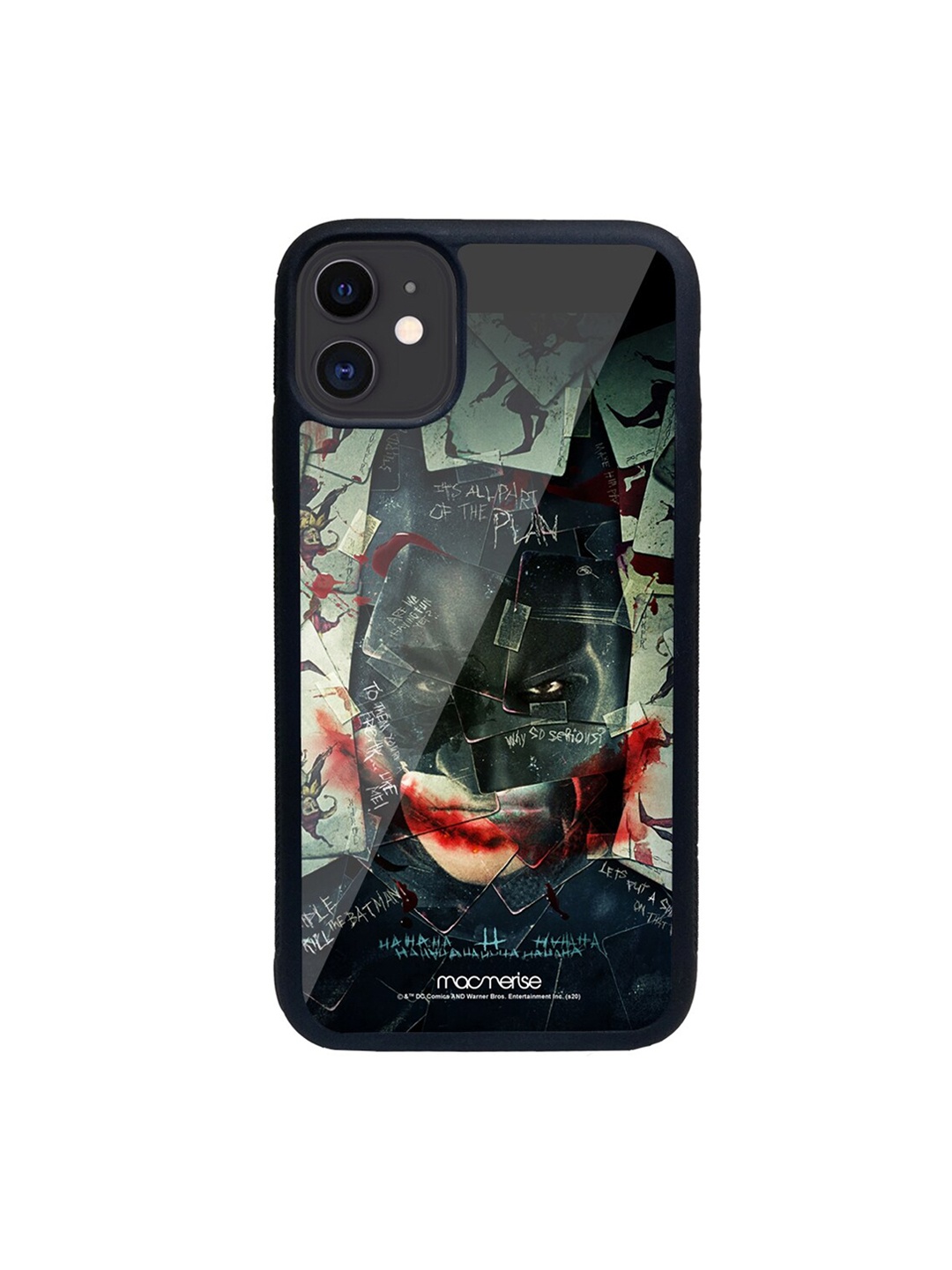 

macmerise Black & Red Bat Joker Printed iPhone 11 Phone Case