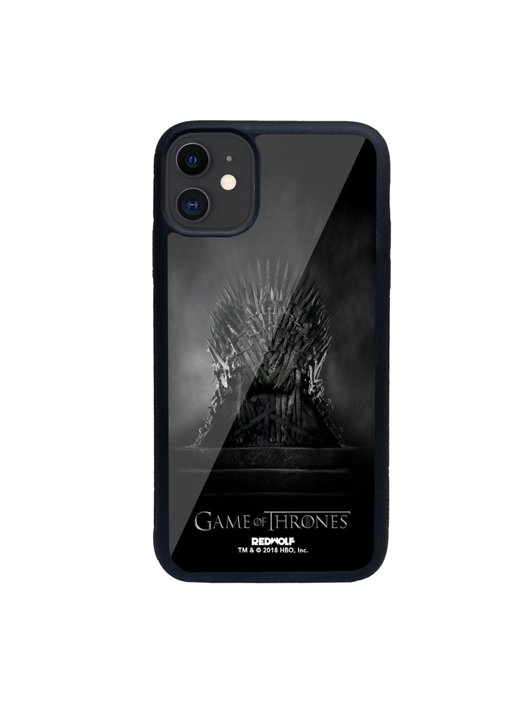 

macmerise Black & White The Throne Printed iPhone 11 Back Case