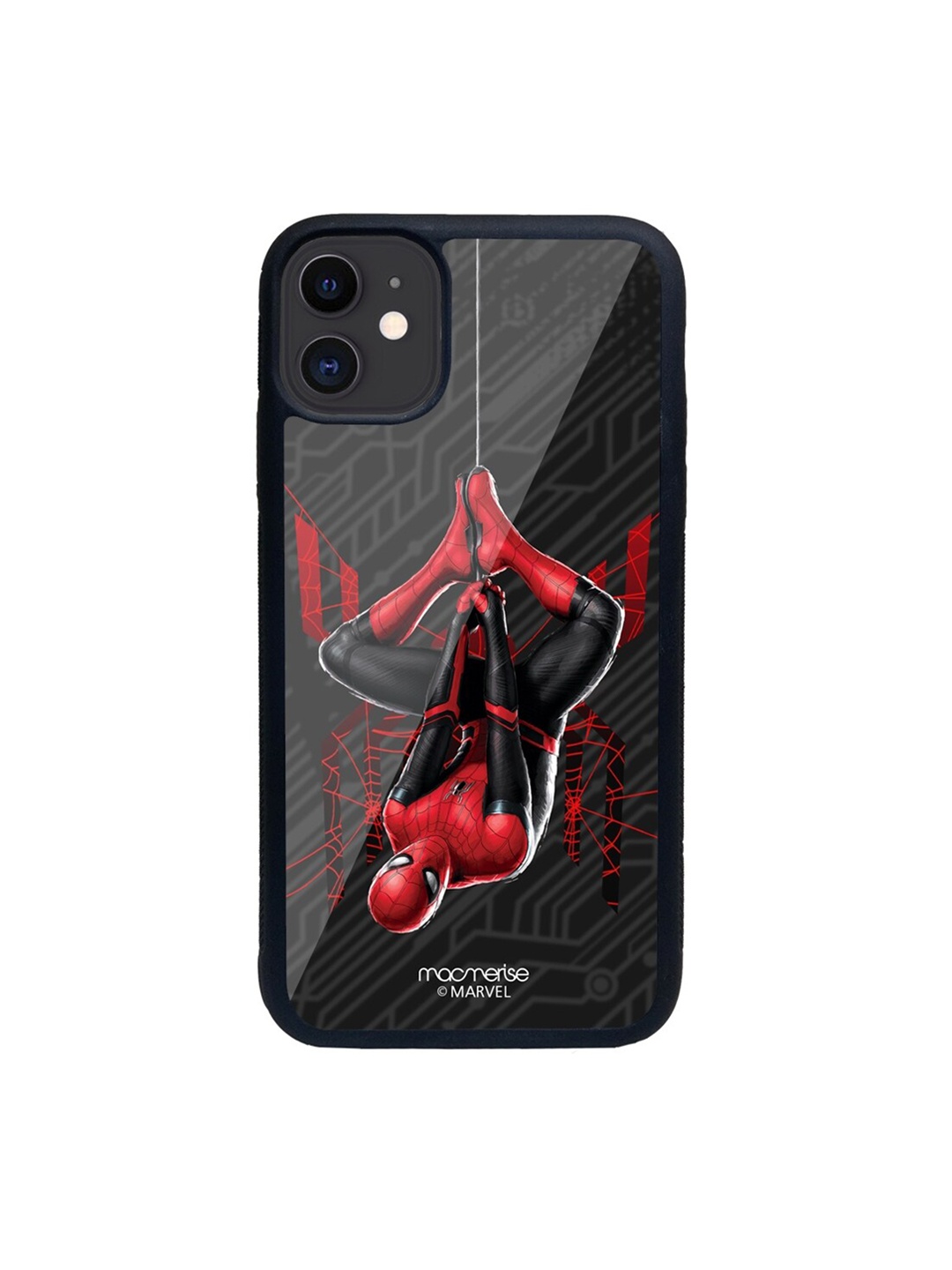 

macmerise Black & Red Spiderman Tingle Printed iPhone 11 Phone Case