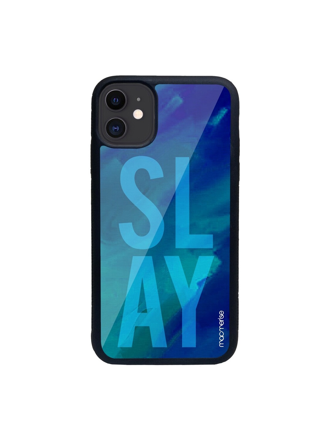 

macmerise Blue Slay Printed iPhone 11 Back Case