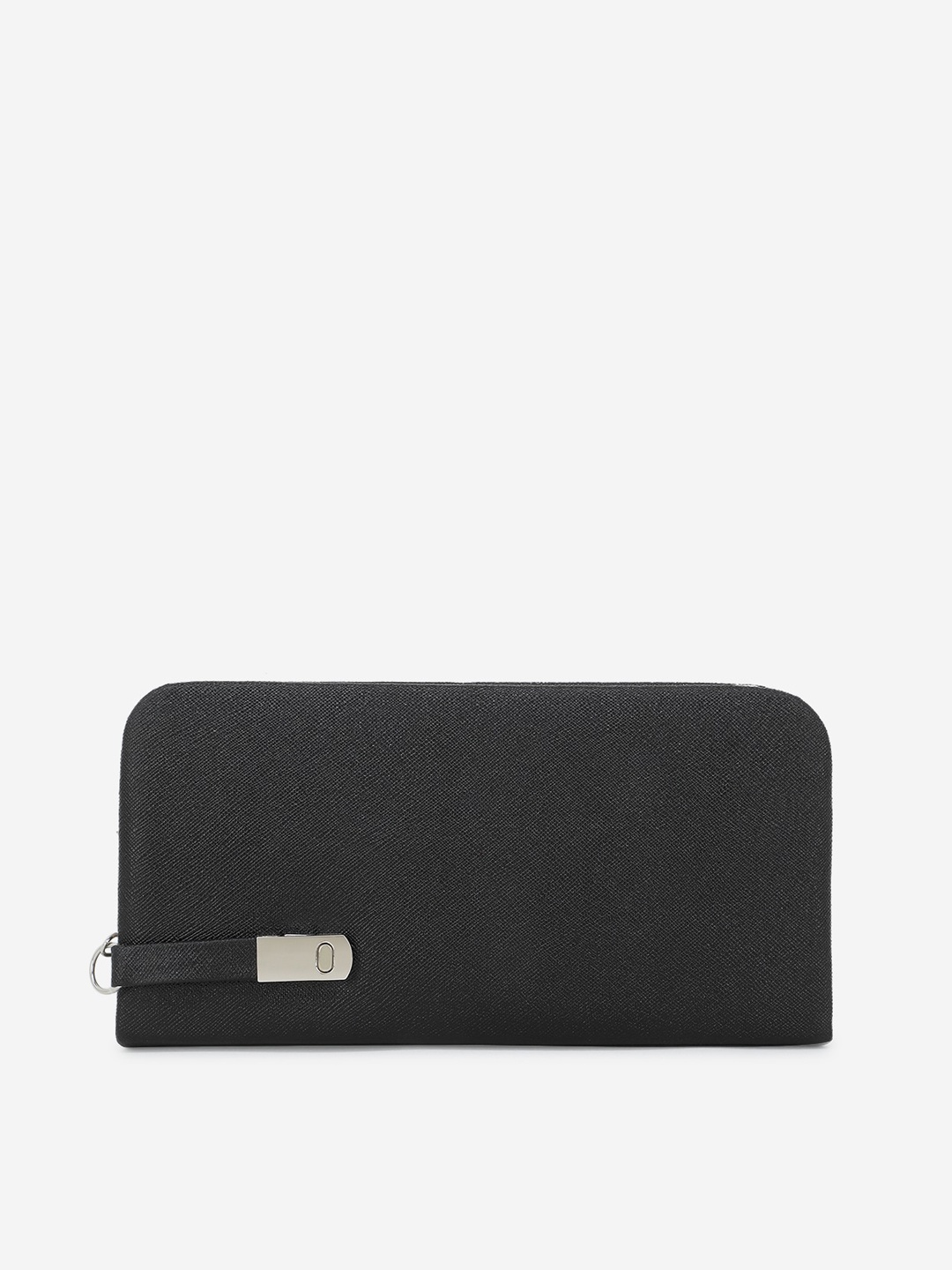 

Element Cart Black Textured Textured Purse Clutch