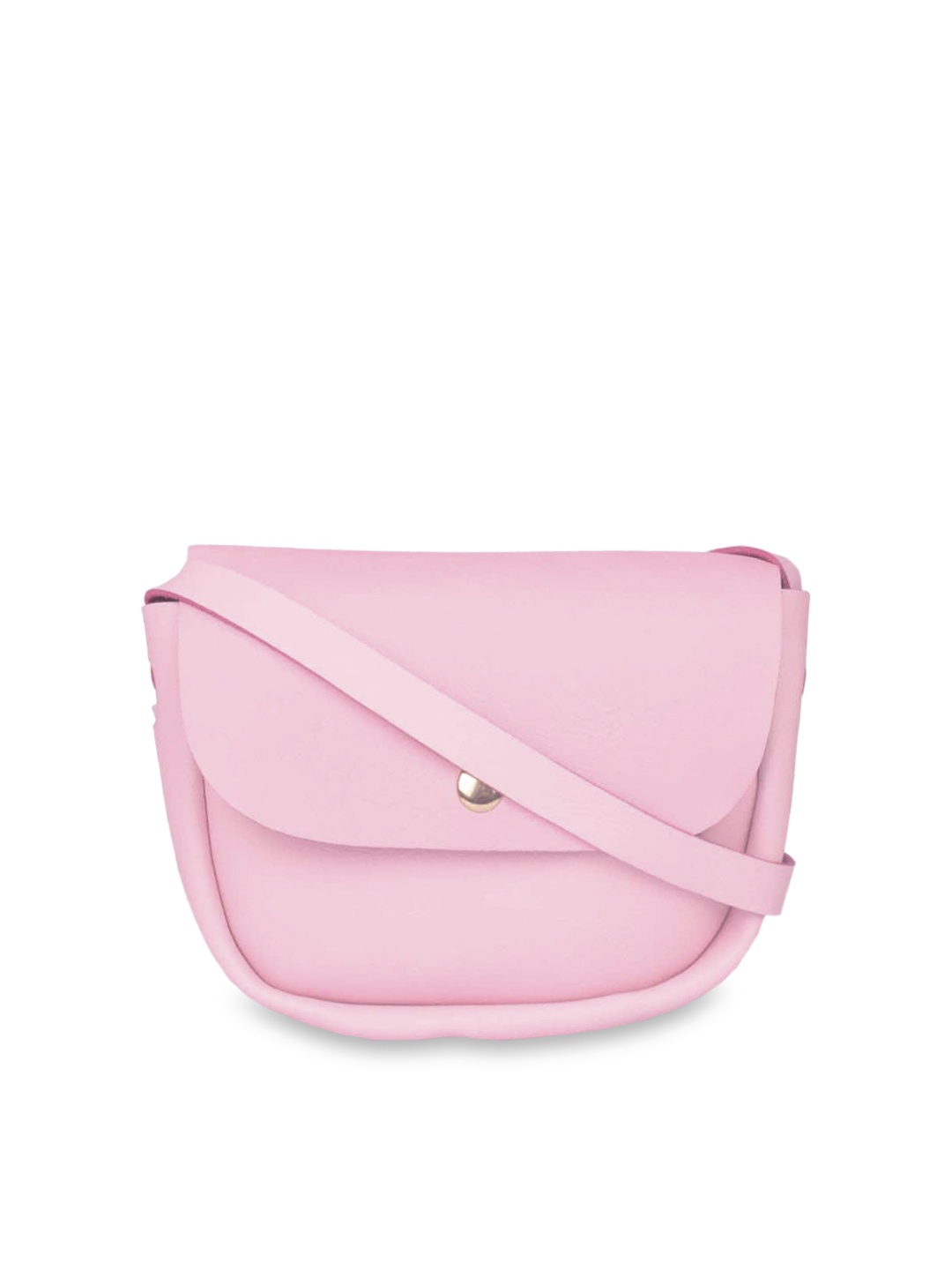 

Bagkok Pink Solid Sling Bag