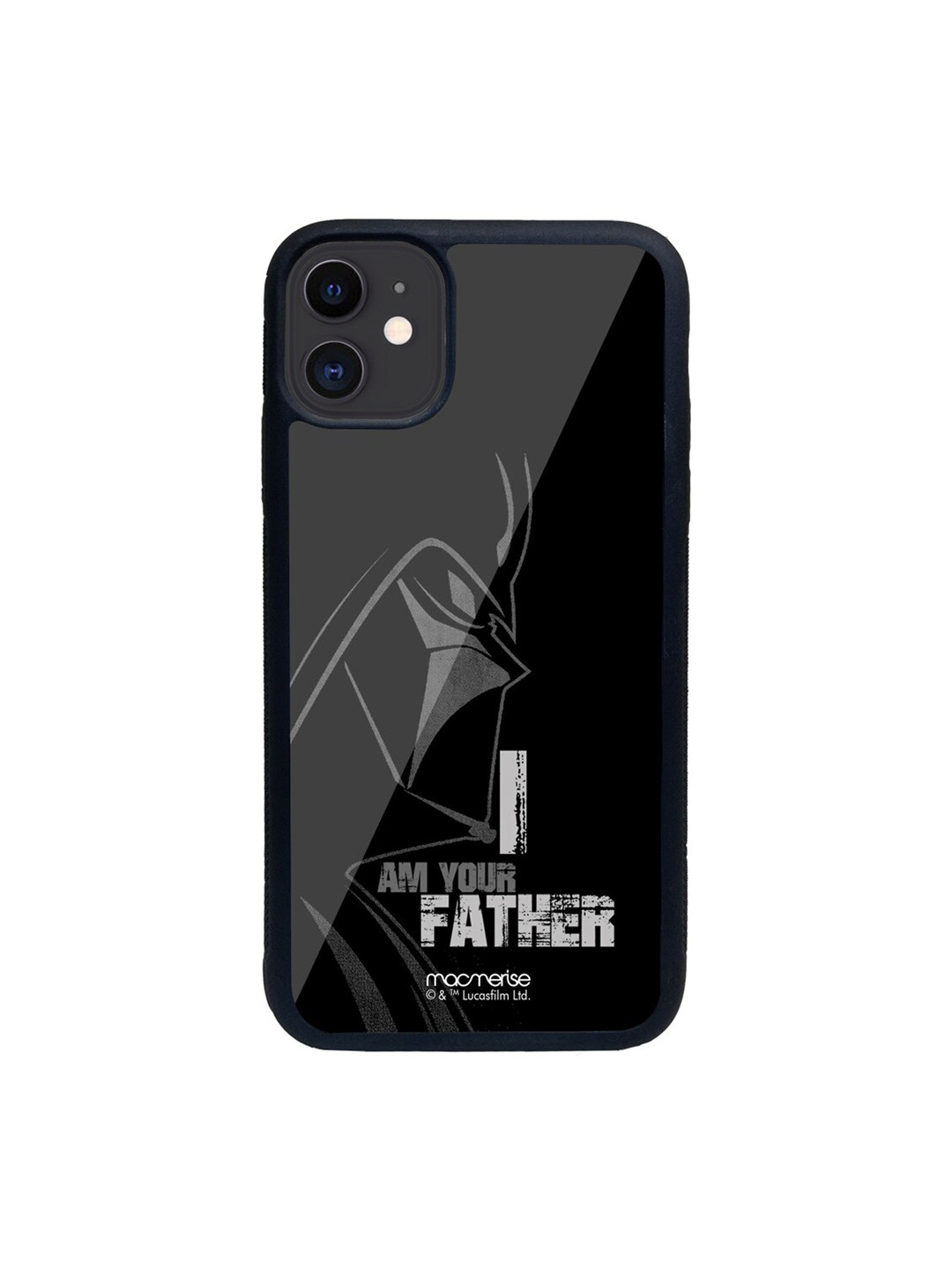 

macmerise Black & Grey I am your Father iPhone 11 Back Case