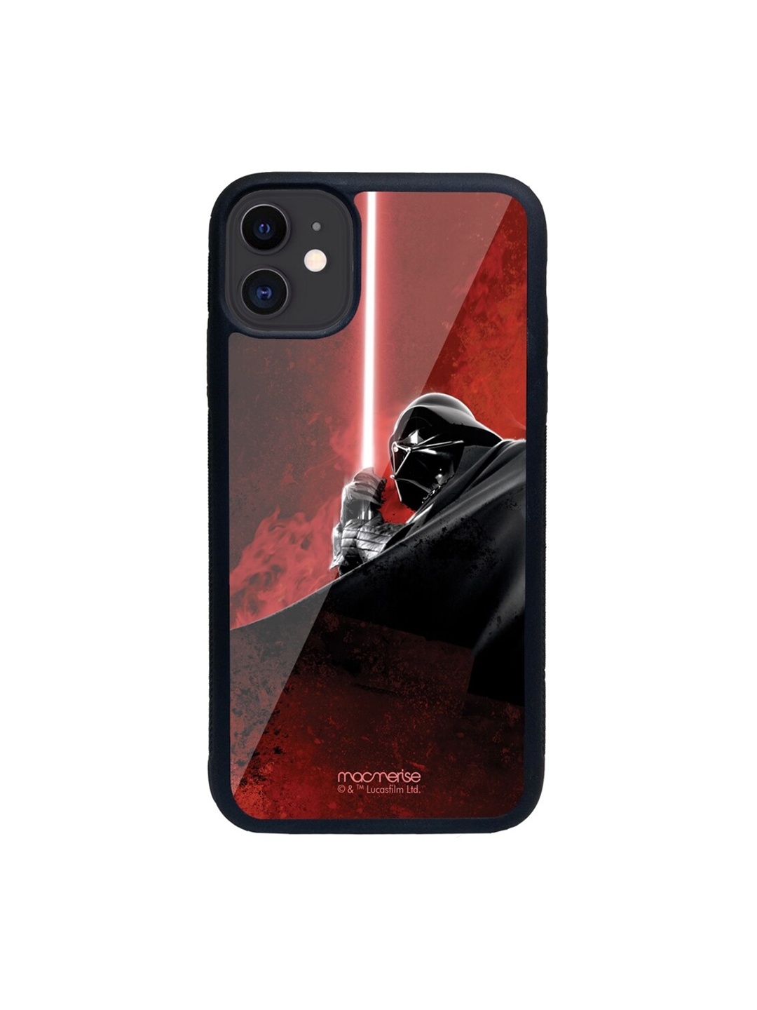 

macmerise Black & Red The Vader Attack iPhone 11 Back Case