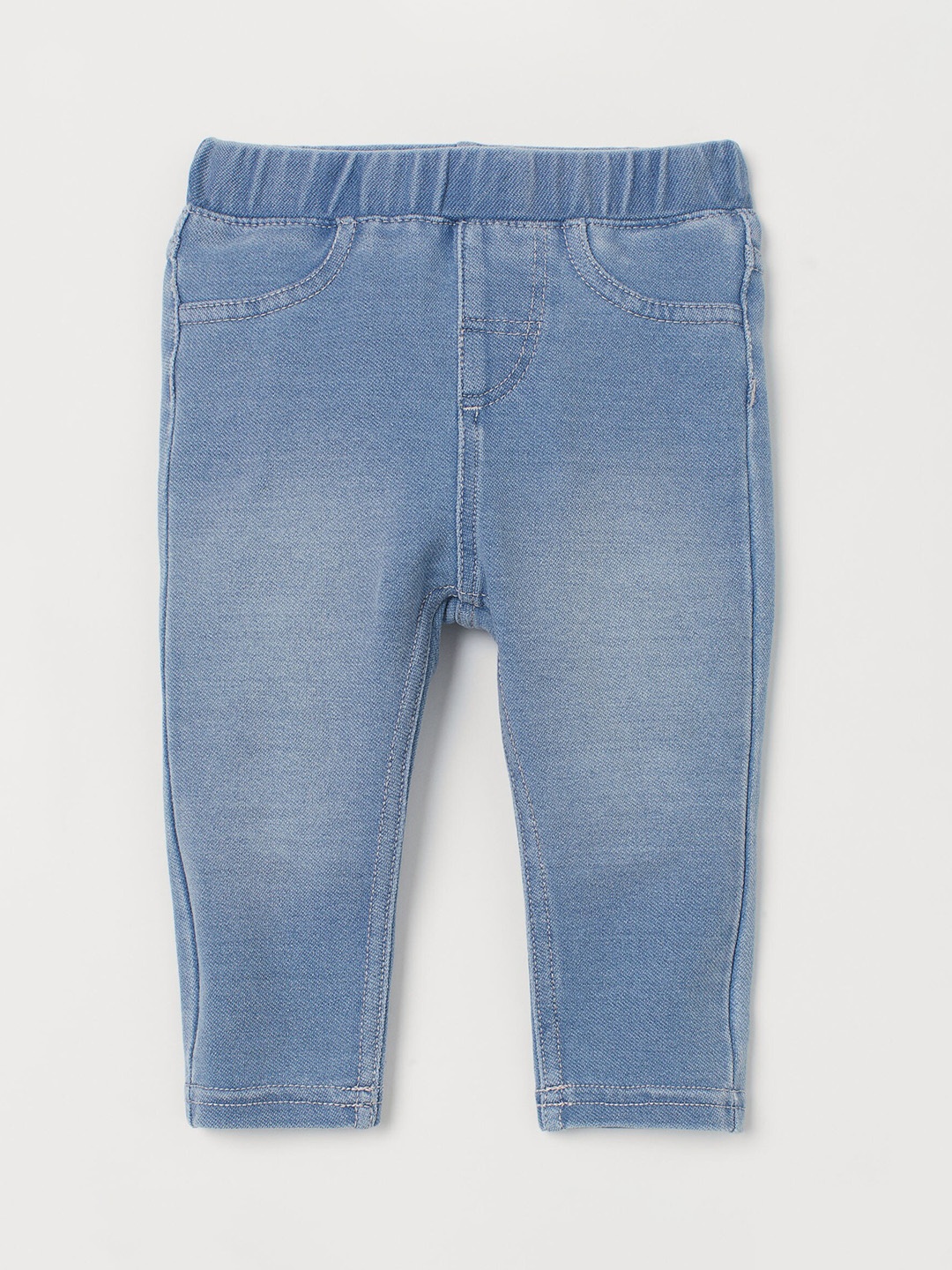

H&M Girls Blue Solid Jeggings