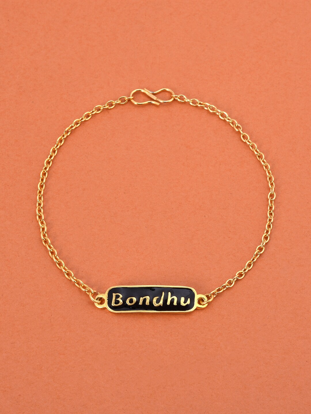 

Tistabene Women Gold-Plated Enamelled Wraparound Bracelet