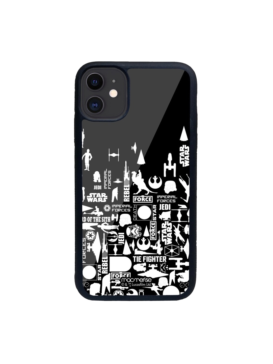 

macmerise Black & White Star Wars Era iPhone 11 Phone Case